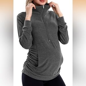 Maternity long sleeve sweatshirt